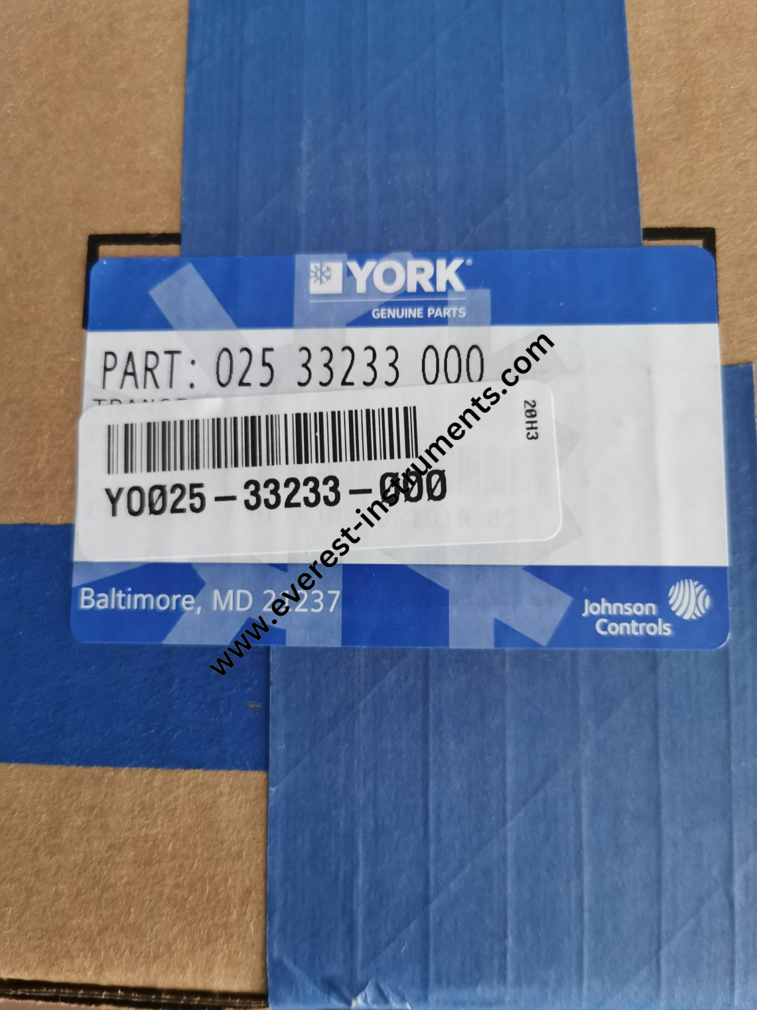 York 025-33233-000 | Gauge Pro Solutions